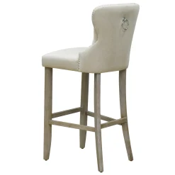 Linen Ring Back Barstool, Kd Online Discount