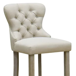 Linen Ring Back Barstool, Kd Online Discount
