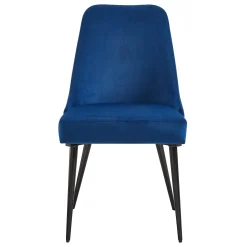 Mereen Indigo Velvet Dining Chair, Kd Online Discount