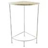 Metal Corner Plant Stand With Wood Top Grey, Large Fashion