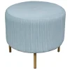 Piper Pleated Ottoman Premium
