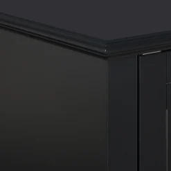 Providence Asbury Black 2-Door Cabinet Cheaper