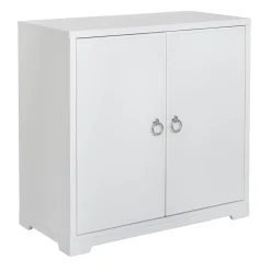 Providence Clara White 2-Door Cabinet Opening Sales