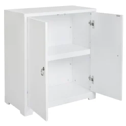 Providence Clara White 2-Door Cabinet Opening Sales