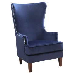 Providence Kori Accent Chair, Navy Less Expensive