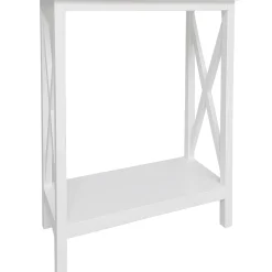 Providence White Xavier Console End Table, 30 Less Expensive