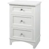 Rachel White 3 Drawer Wood Cabinet Gift Selection