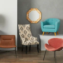 Rockwell Teal Mid-Century Modern Accent Chair Gift Selection