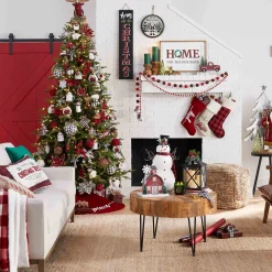 Round Mango Wood Coffee Table With Metal Hairpin Legs Cheaper