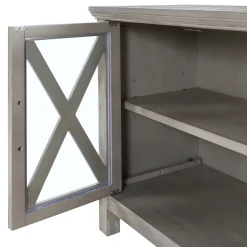 Rowan 2-Drawer Grey Cabinet Flash Sale