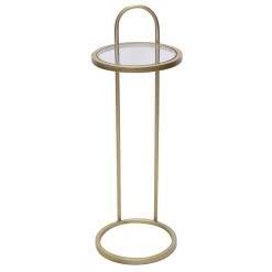 Salem Drink Table, Gold Discount Online