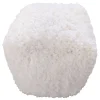 Sammy Shag Pouf, Ivory Opening Sales