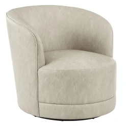 Sawyer Swivel Chair, Grey Discount