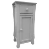 Theodore Grey 1-Drawer Cabinet End Table, 29 Premium