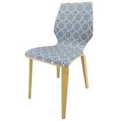 Tracey Boyd Bentwood Dining Chair, Blue Flash Sale