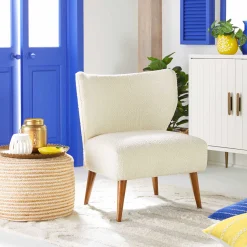 Tracey Boyd Striped Jute Pouf Bargain Sale