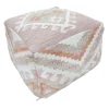 Tracey Boyd Woven Kilim Pouf, 20 13 Low Price