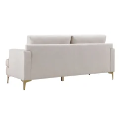 Tribeca Ivory Upholstered Sofa Opening Sales