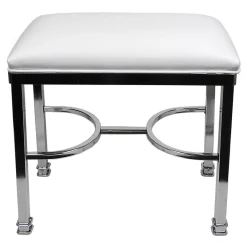 Vanity Bench Chanel Chrome White Gift Selection
