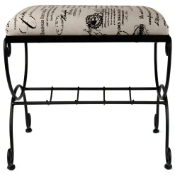 Vanity Bench French Script Promotion