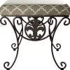 Vanity Fleur De Lis Black Rec Low Price