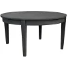 Wooden Slat Round Coffee Table Online Discount