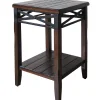 Wood/Metal X Band Plant Stand Discount Online