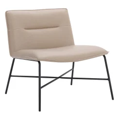 Zoey Accent Chair, Light Grey Fashion